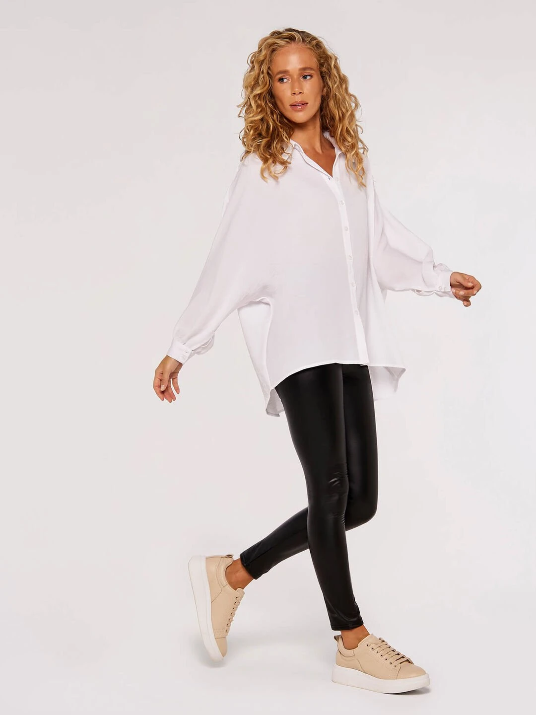 Leather Look Leggings 3 Leather Look Leggings - Image 3