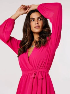 Chiffon Wrap Mini Dress -Out Shino Sales Store 5051839712669 2