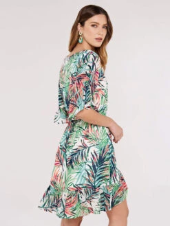 Painterly Tropical Mini Dress -Out Shino Sales Store 5051839714441 2