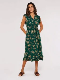 Floral Ditsy Midi Dress -Out Shino Sales Store 5051839715905 2
