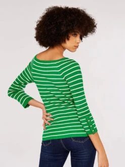 Stripe Ribbed Jumper -Out Shino Sales Store 5051839716469 3