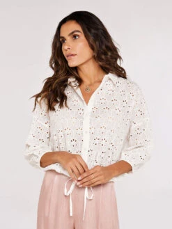 Broderie Anglaise Shirt
