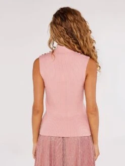 Stud Shoulder Knitted Vest -Out Shino Sales Store 5051839719316 4