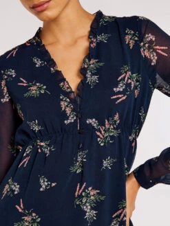 Floral Ruffle Mini Dress -Out Shino Sales Store 5051839719514 2