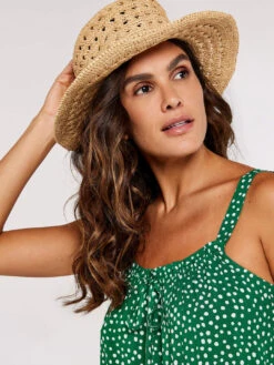 Polkadot Ruffle Cami Top -Out Shino Sales Store 5051839721043 2