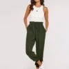 Shirred Waist Trousers