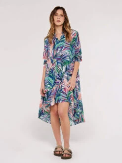 Hi-Low Tropical Mini Dress -Out Shino Sales Store 5051839721616 2
