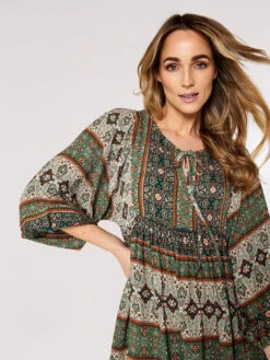 Paisley Patchwork Mini Dress -Out Shino Sales Store 5051839722668 2