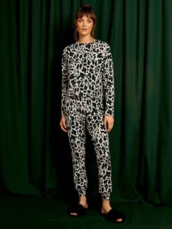 Cheetah Print Pyjamas Trousers -Out Shino Sales Store 5051839727564 3
