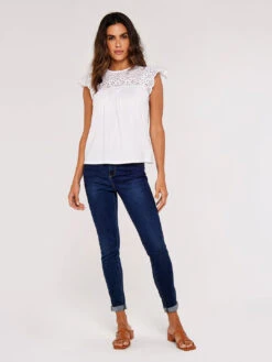 Cutwork Jersey Blouse -Out Shino Sales Store 5051839729049 2