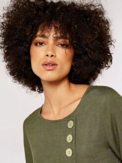 Triple Button Asymmetric Top -Out Shino Sales Store 5051839731233 2