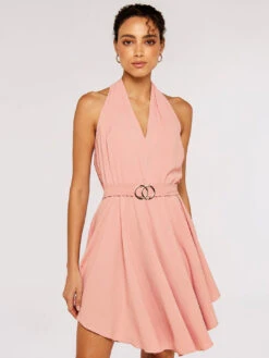 Halterneck Mini Dress