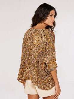 Moroccan Mandala Oversize Top -Out Shino Sales Store 5051839734487 3