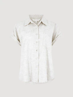Linen Button Top -Out Shino Sales Store 5051839737174 cutout