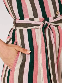 Vertical Stripe Culottes -Out Shino Sales Store 5051839738577 2