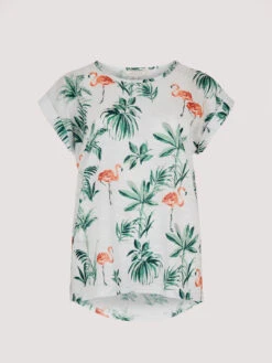 Flamingo Palms T-Shirt -Out Shino Sales Store 5051839739833 cutouts