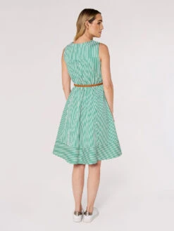 Striped Woven Mini Dress -Out Shino Sales Store 5051839740600 3