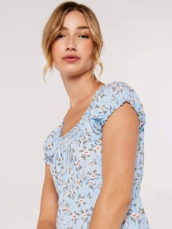 Orchid Milkmaid Mini Dress -Out Shino Sales Store 5051839744981 2