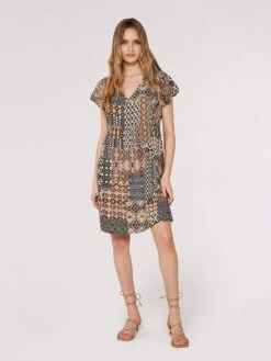 Ikat Tribal Mini Dress -Out Shino Sales Store 5051839748170 2