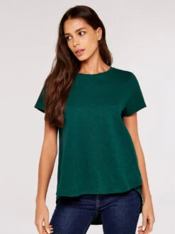 Oversize High-Low Top