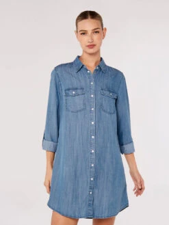 Denim Mini Dress