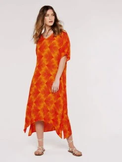 Printed Midi Kaftan -Out Shino Sales Store 5051839751774 2