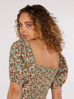 Balloon Sleeve Mini Dress -Out Shino Sales Store 5051839751989 2