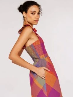Plaid Midi Dress -Out Shino Sales Store 5051839752894 3