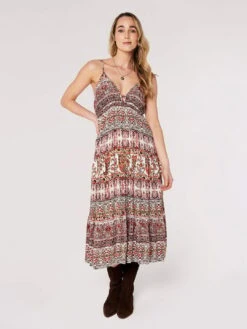 Paisley Cami Midi Dress -Out Shino Sales Store 5051839755864 2