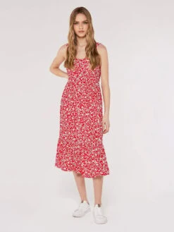 Mono Floral Midi Dress -Out Shino Sales Store 5051839756427 2