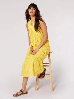 Tassel Broderie Midaxi Dress -Out Shino Sales Store 5051839756632 1