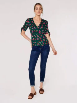 Floral Bow Detail Top -Out Shino Sales Store 5051839756779 2