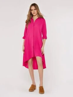 Airflow Shirt Mini Dress