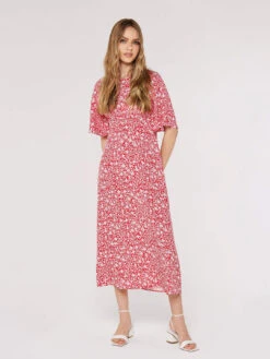 Vintage Ditsy Midi Dress