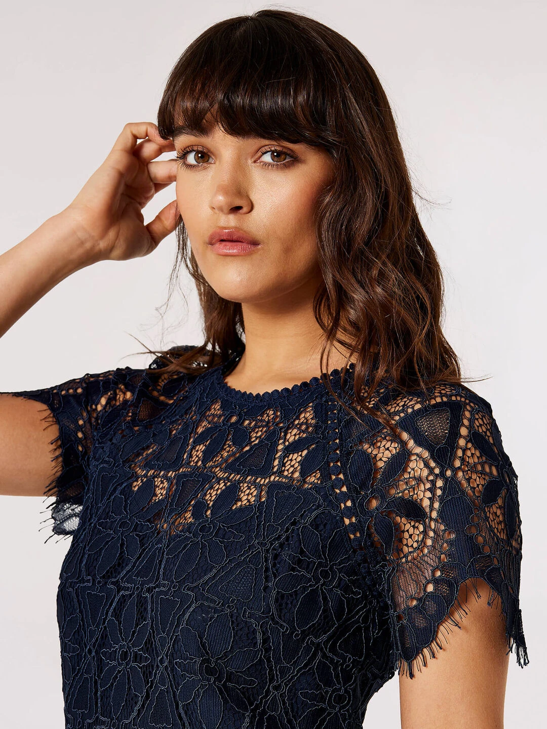 Guipure Scallop Lace Top 2 Guipure Scallop Lace Top - Image 2