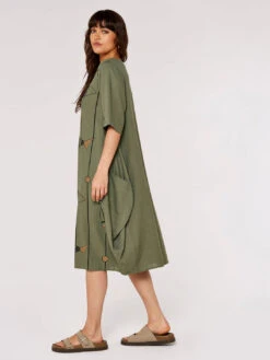 Printed Cocoon Midi Dress -Out Shino Sales Store 5051839761414 2