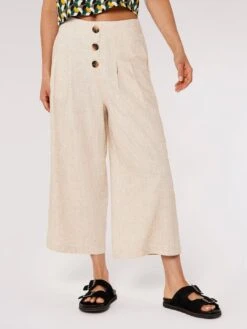 Linen Mix Culotte