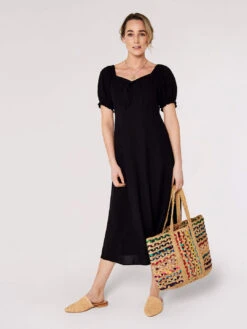 Tie Details Midi Dress -Out Shino Sales Store 5051839762589 3