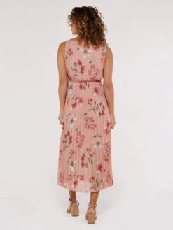 Botanical Pleated Midi Dress -Out Shino Sales Store 5051839768093 3