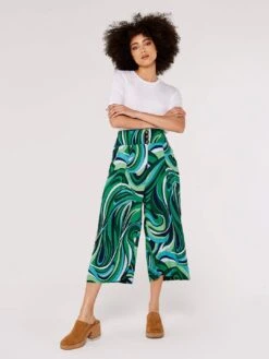Swirl Print Culotte