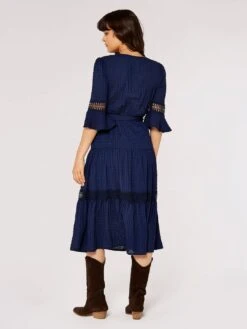 Self Check Crochet Midi Dress -Out Shino Sales Store 5051839769779 3