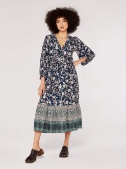 Sarasa Ruffle Midi Dress -Out Shino Sales Store 5051839775183 1