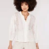 Broderie Puff Sleeve Shirt