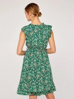 Ditsy Ruffle Mini Dress -Out Shino Sales Store b 5051839628311