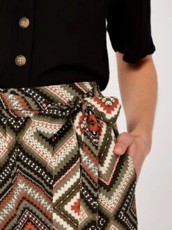 Border Print Culottes -Out Shino Sales Store d1 5051839595668