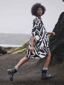 Zebra Oversized Dress -Out Shino Sales Store day one shot 9 2034f1