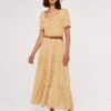 Daisy Milkmaid Maxi Dress