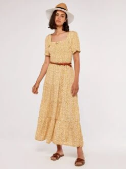 Daisy Milkmaid Maxi Dress