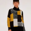 Colourblock Oversized Top
