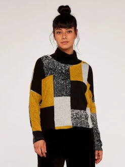 Colourblock Oversized Top